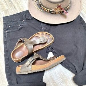 Comfy Birkenstock BETULA rustic GIZETH leather collection summer ready